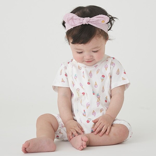 【プティプラ】半袖2WAYオール