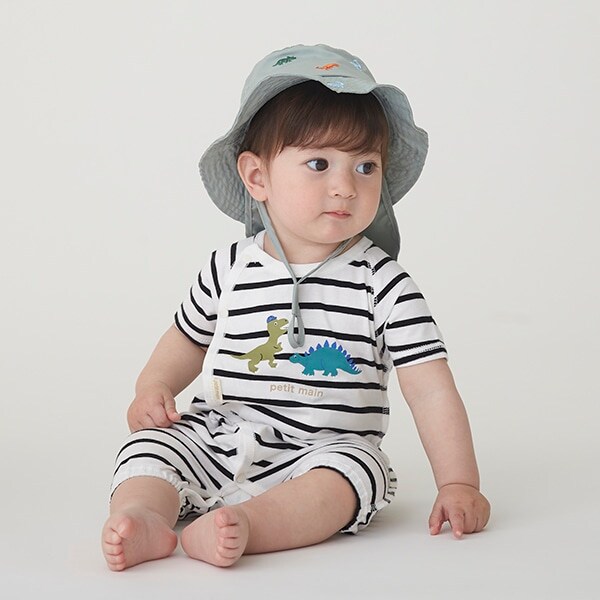 【プティプラ】半袖2WAYオール