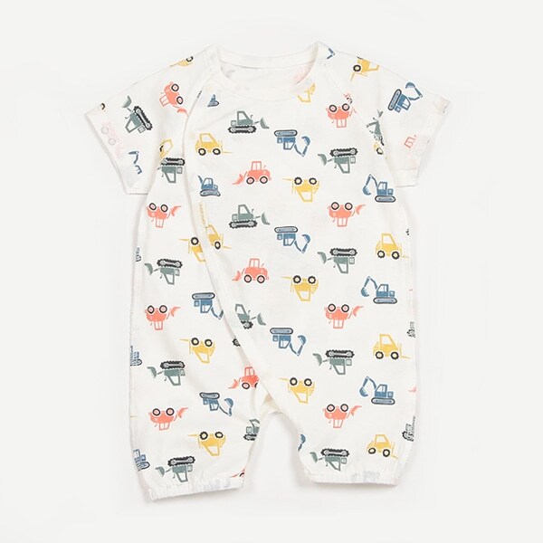 【プティプラ】半袖2WAYオール