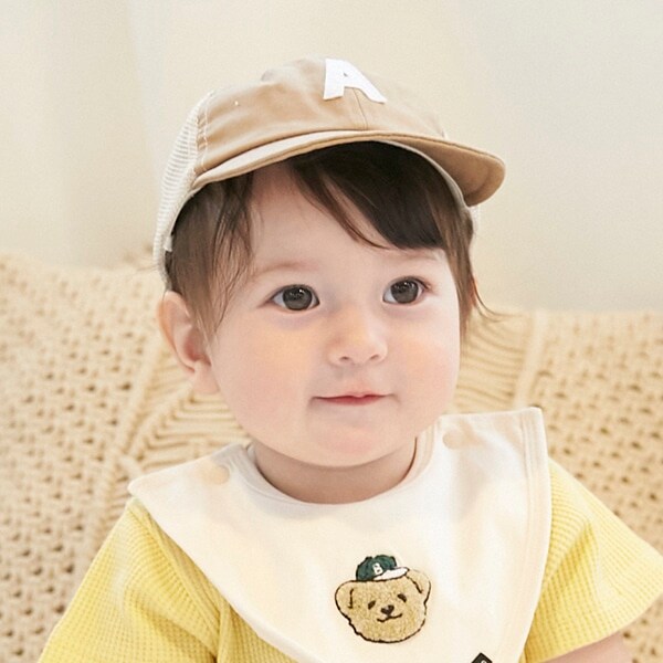 【リンク】アルファベットロゴキャップ(ベビー)