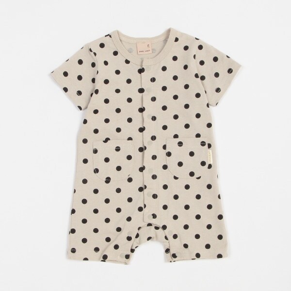 【プティプラ】半袖カバーオール