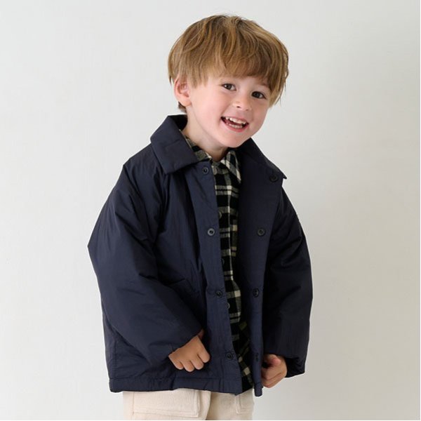 薄中綿ジャケット