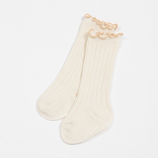 配色メロウハイソックス