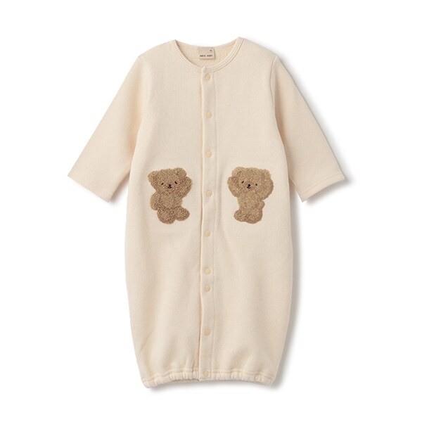 クマアップリケ2WAYオール