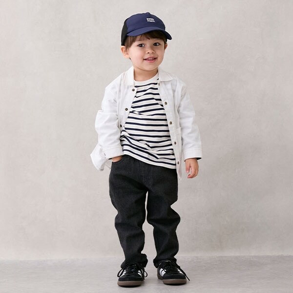 【リンク】セミカーブストレッチパンツ(キッズ)