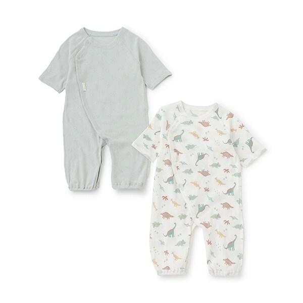 【弱酸性】7分袖2WAYオール