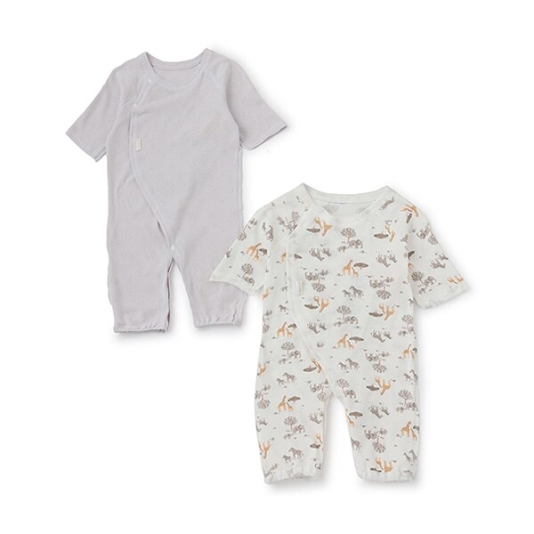 【弱酸性】7分袖2WAYオール