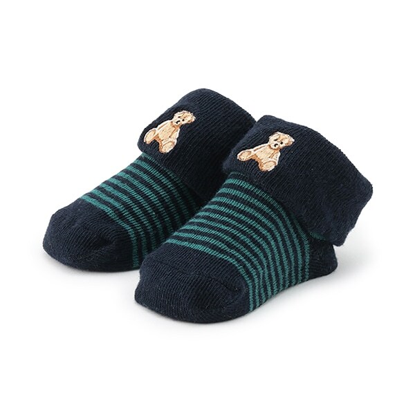 【POLO】刺しゅうカップソックス