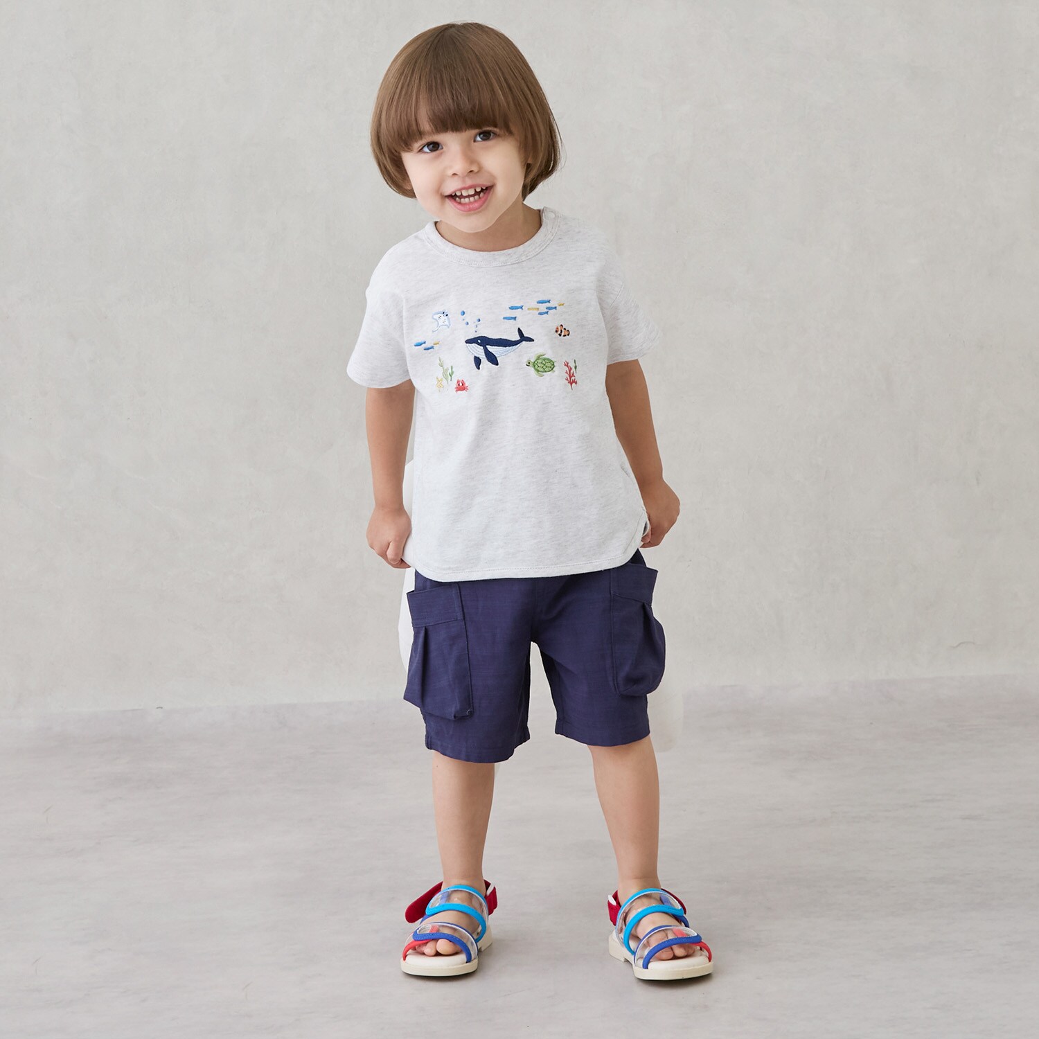 ハーフカーゴパンツ