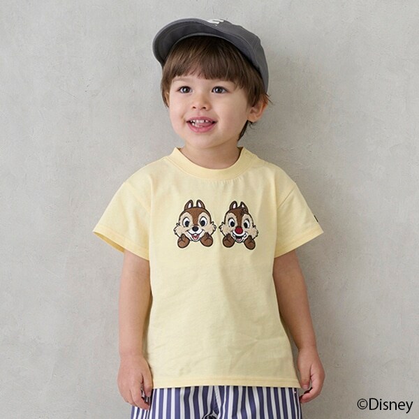 【Disney】モチーフキャラ半袖Tシャツ