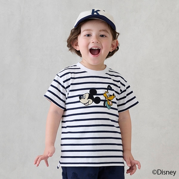 【Disney】モチーフキャラ半袖Tシャツ