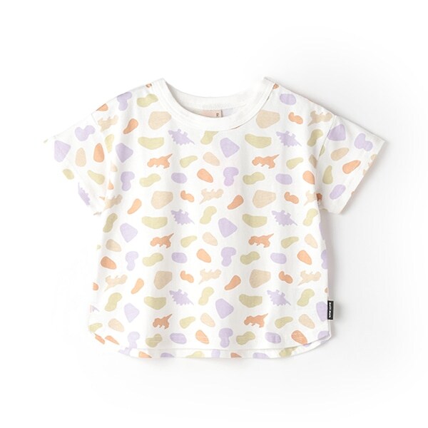 【GOODPRICE冷感】総柄半袖Tシャツ