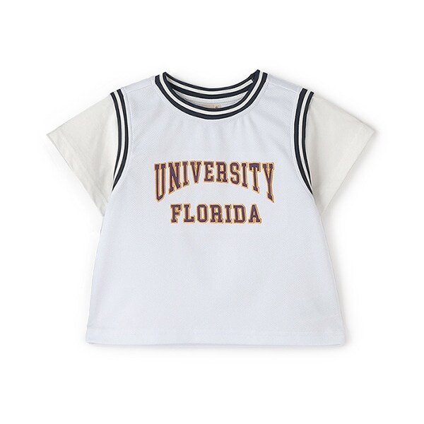 【接触冷感】ユニフォームドッキング半袖Tシャツ