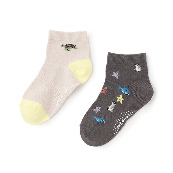 BOYS接触冷感ソックス2P