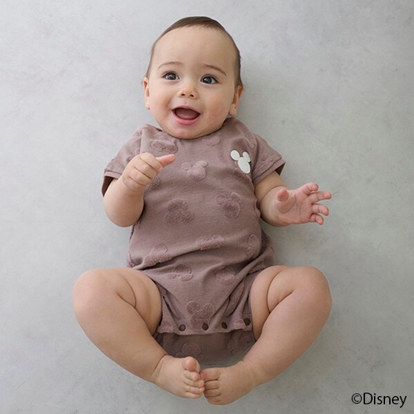 【Disney】パイルジャガードカバーオール