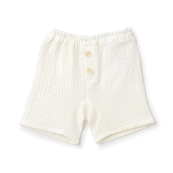 Wガーゼショートパンツ