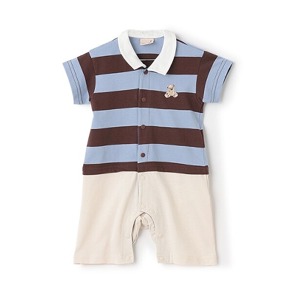 【リンク】半袖ラガーカバーオール