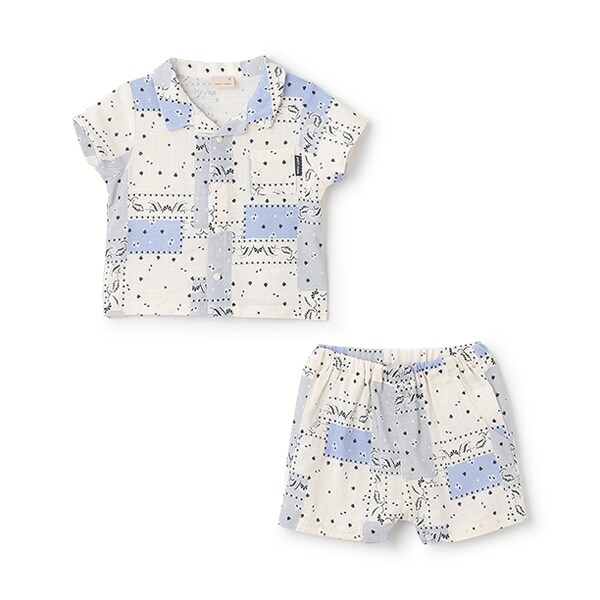 【リンク】総柄セットアップ(ベビー)