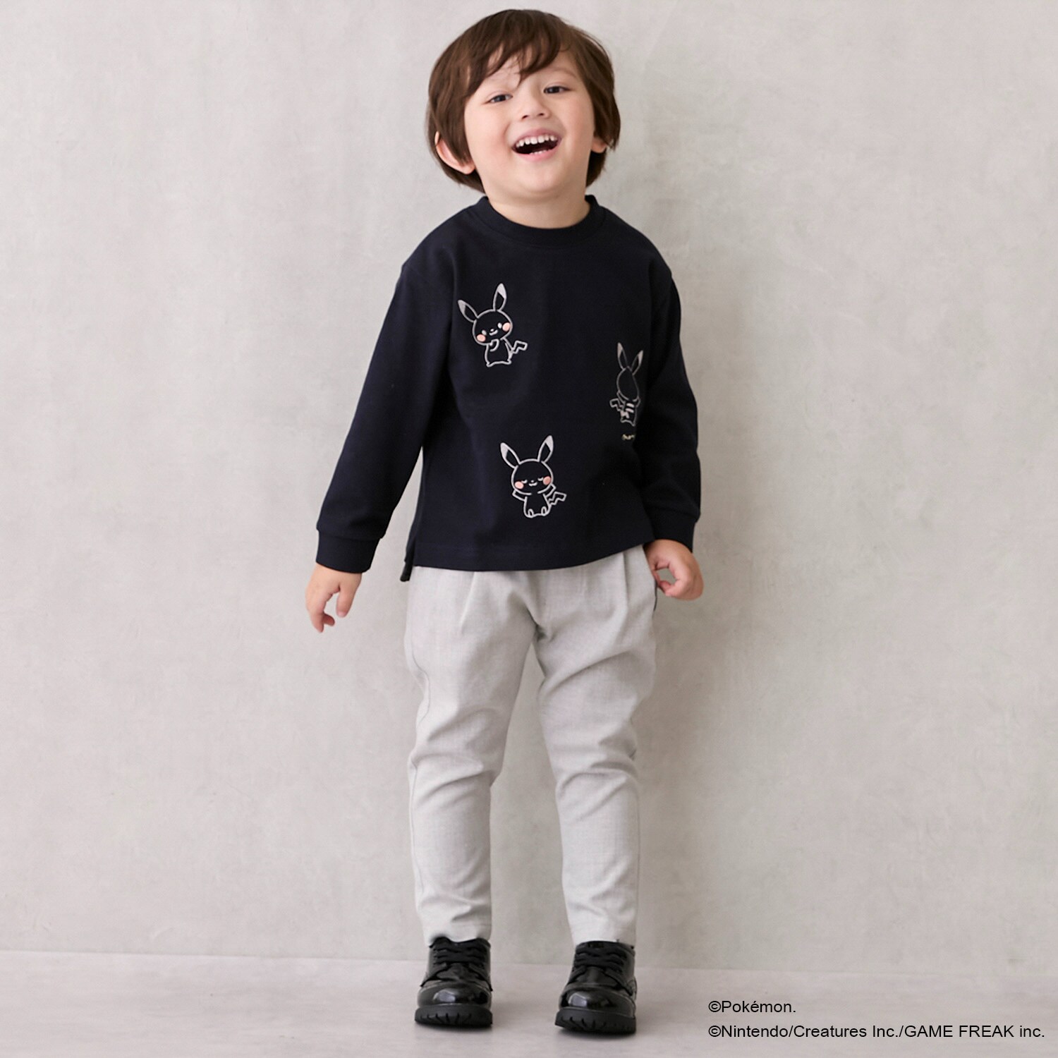 【モンポケ】ポケット刺繍パンツ