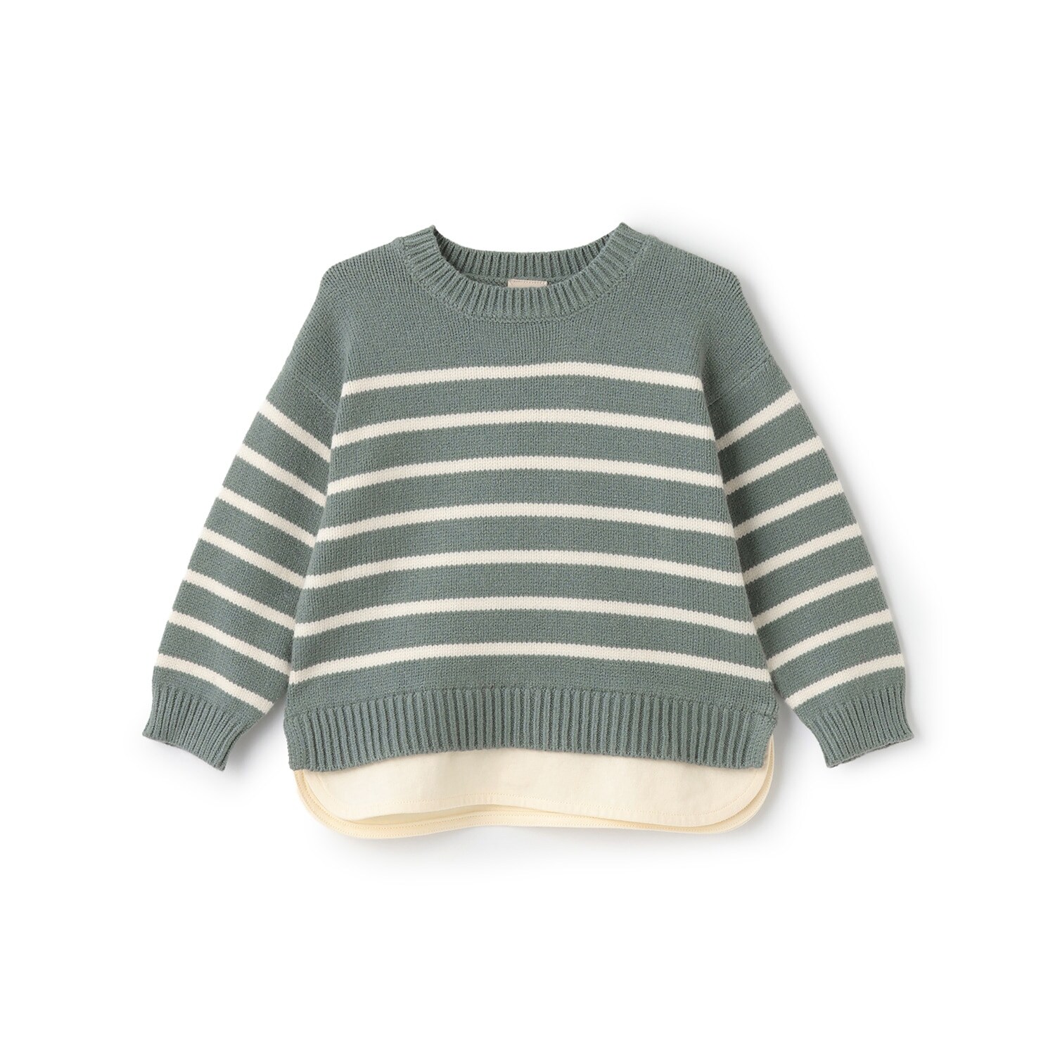 【ウォッシャブル】ボーダーニット