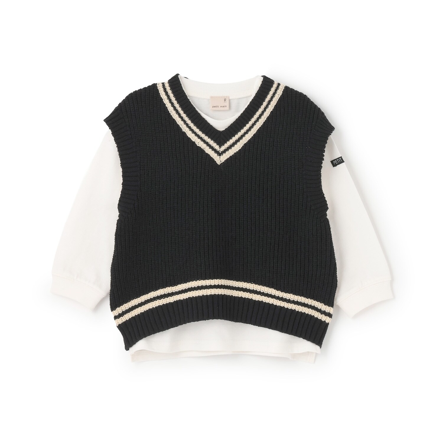 【ウォッシャブル】ニットベストセット