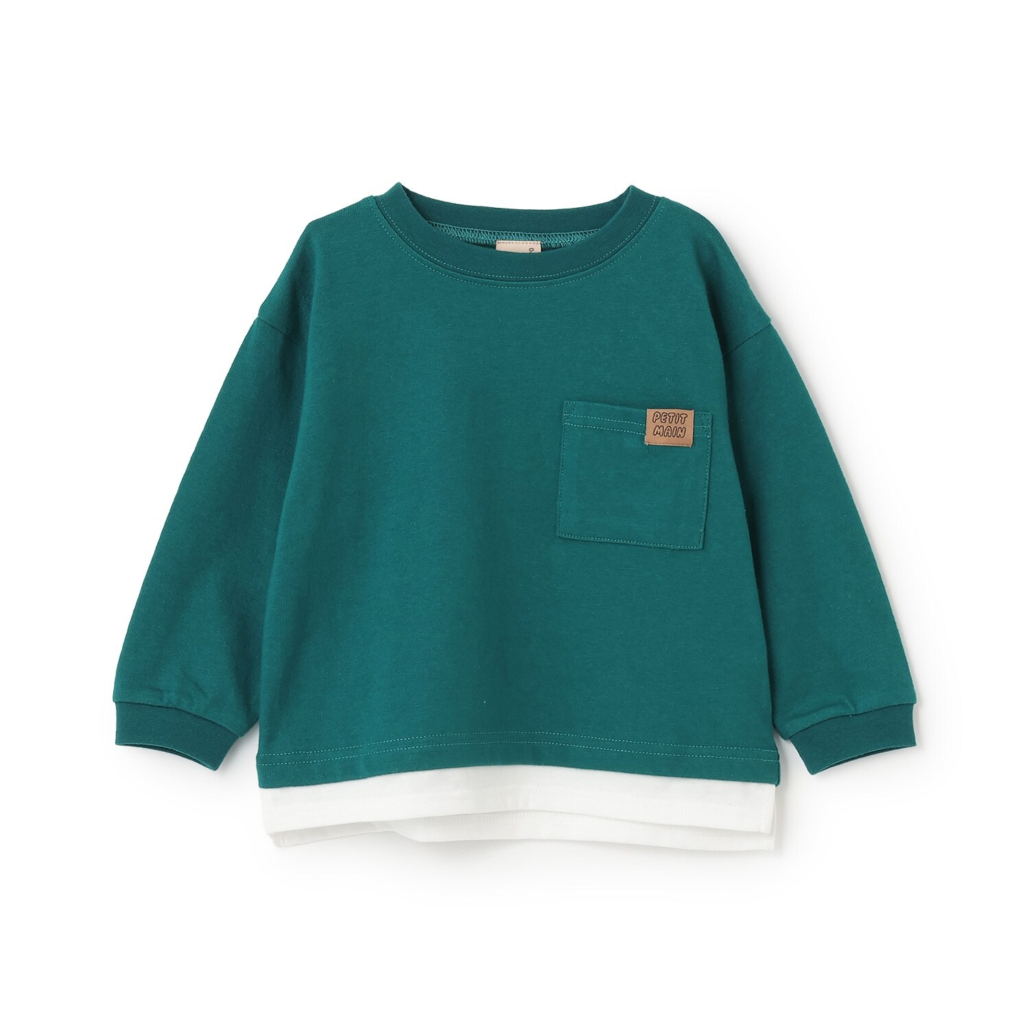 【GOODPRICE/食品防汚】裾レイヤード長袖T