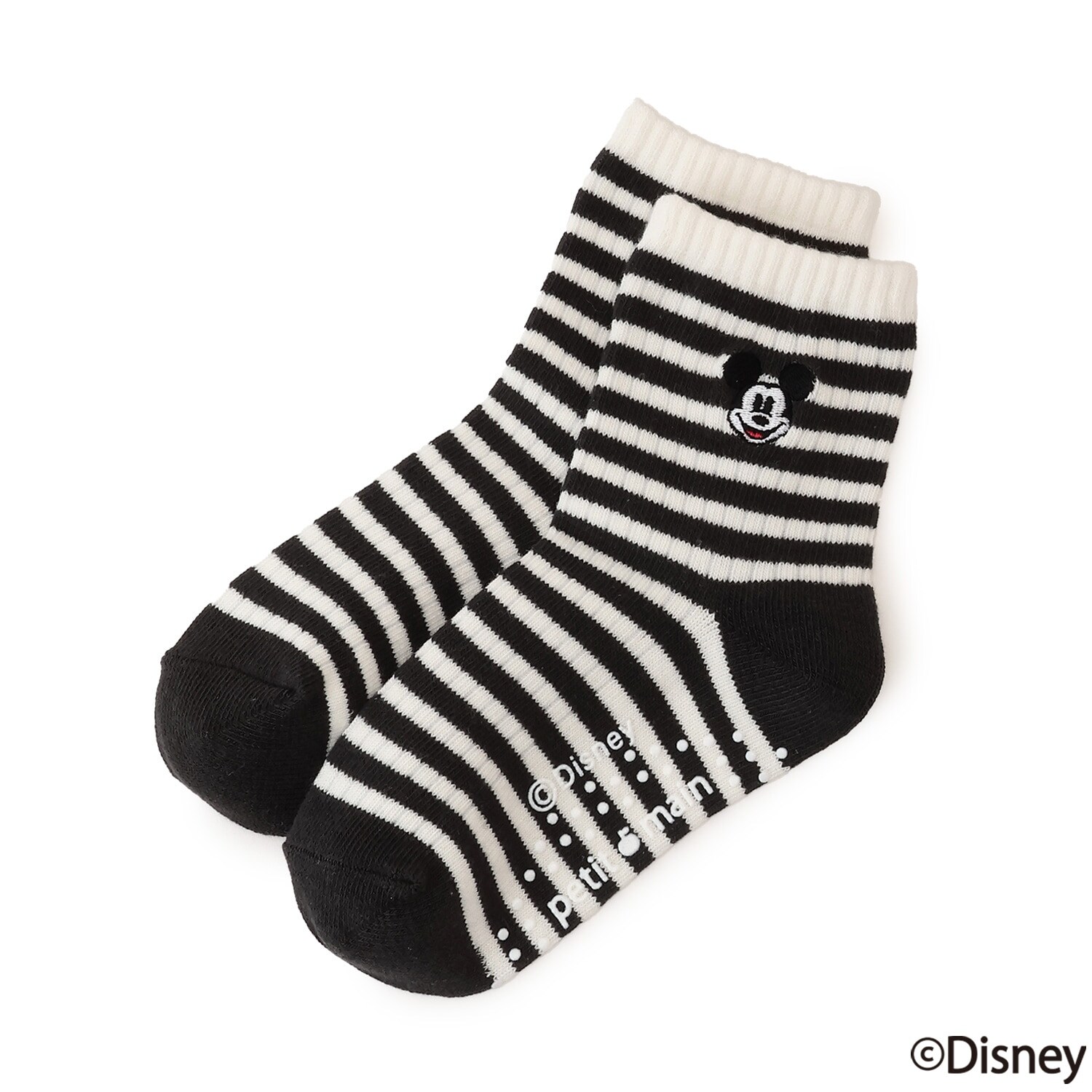 【Disney】ミッキー/刺しゅう靴下