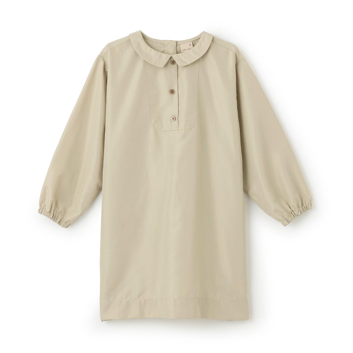 【撥水加工】エプロンスモック/L