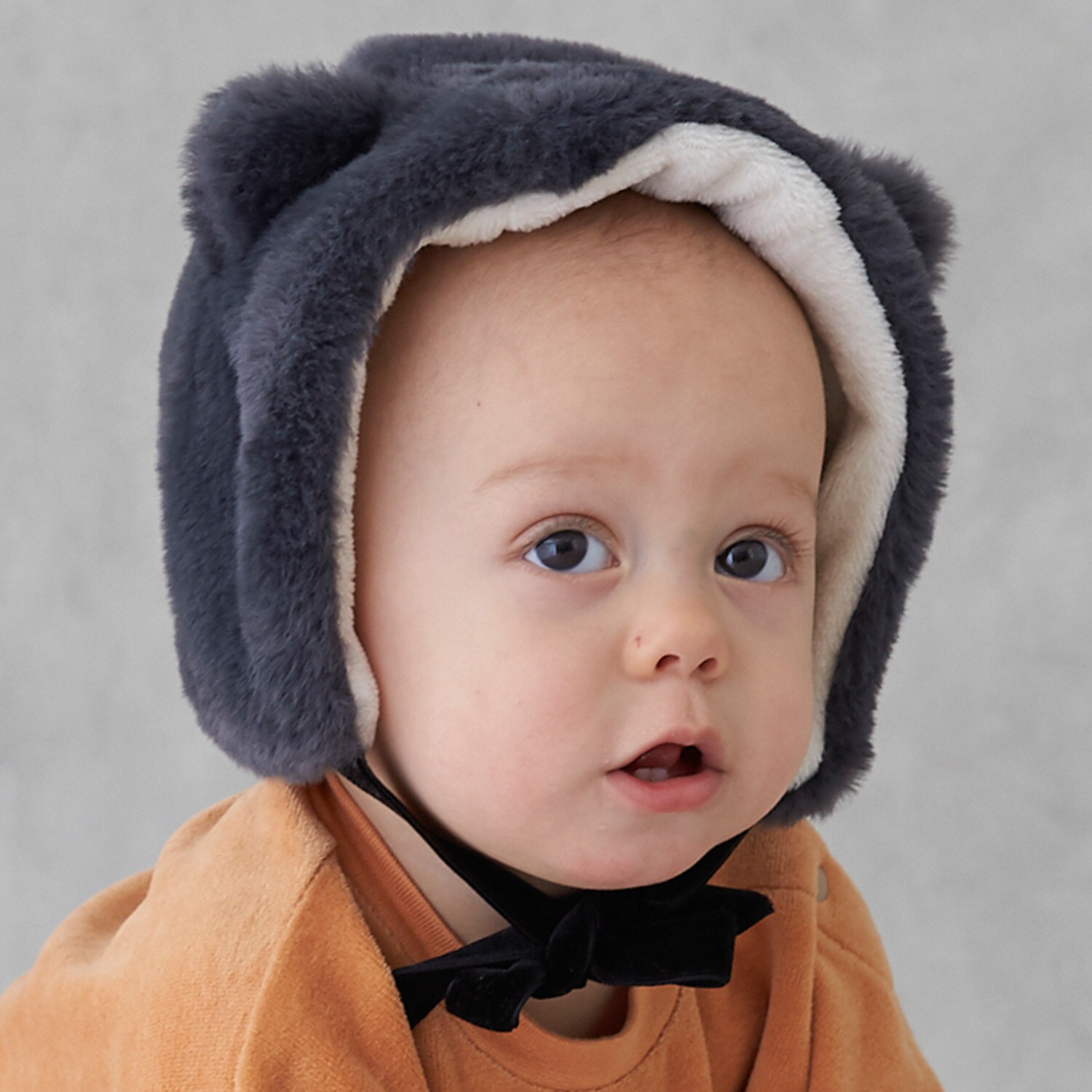 もこもこねこキャップ