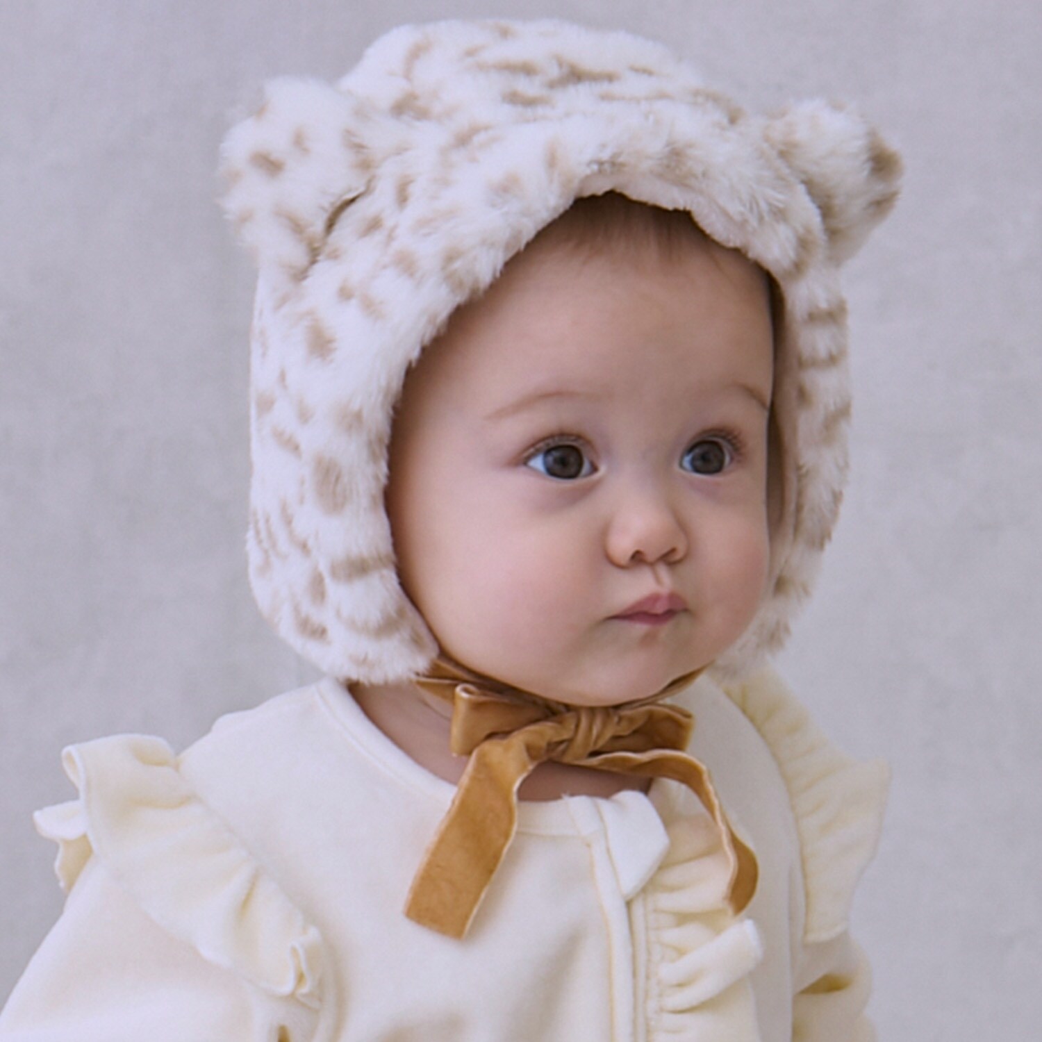 もこもこねこキャップ