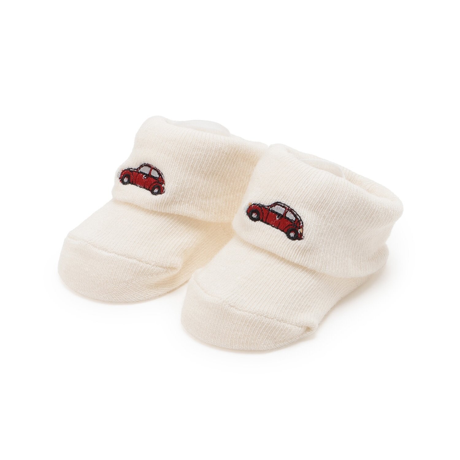 【POLO BCS】くるま刺繍カップソックス