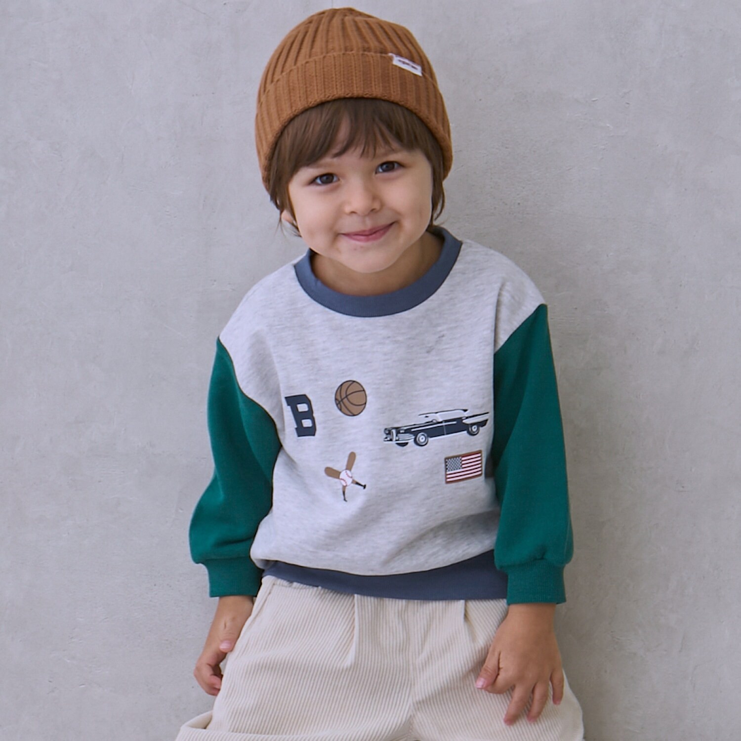 【プティプラ】BOYSトレーナー