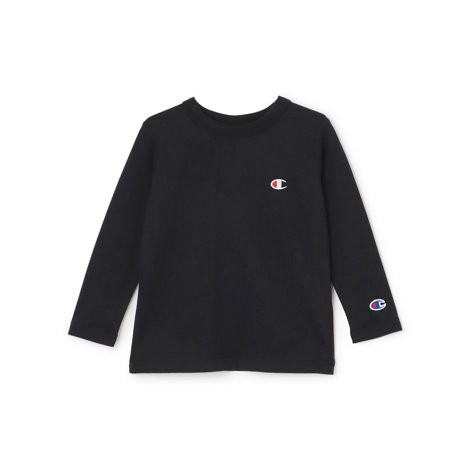 【champion】ワンポイント長袖Tシャツ(サイズ:100～150)