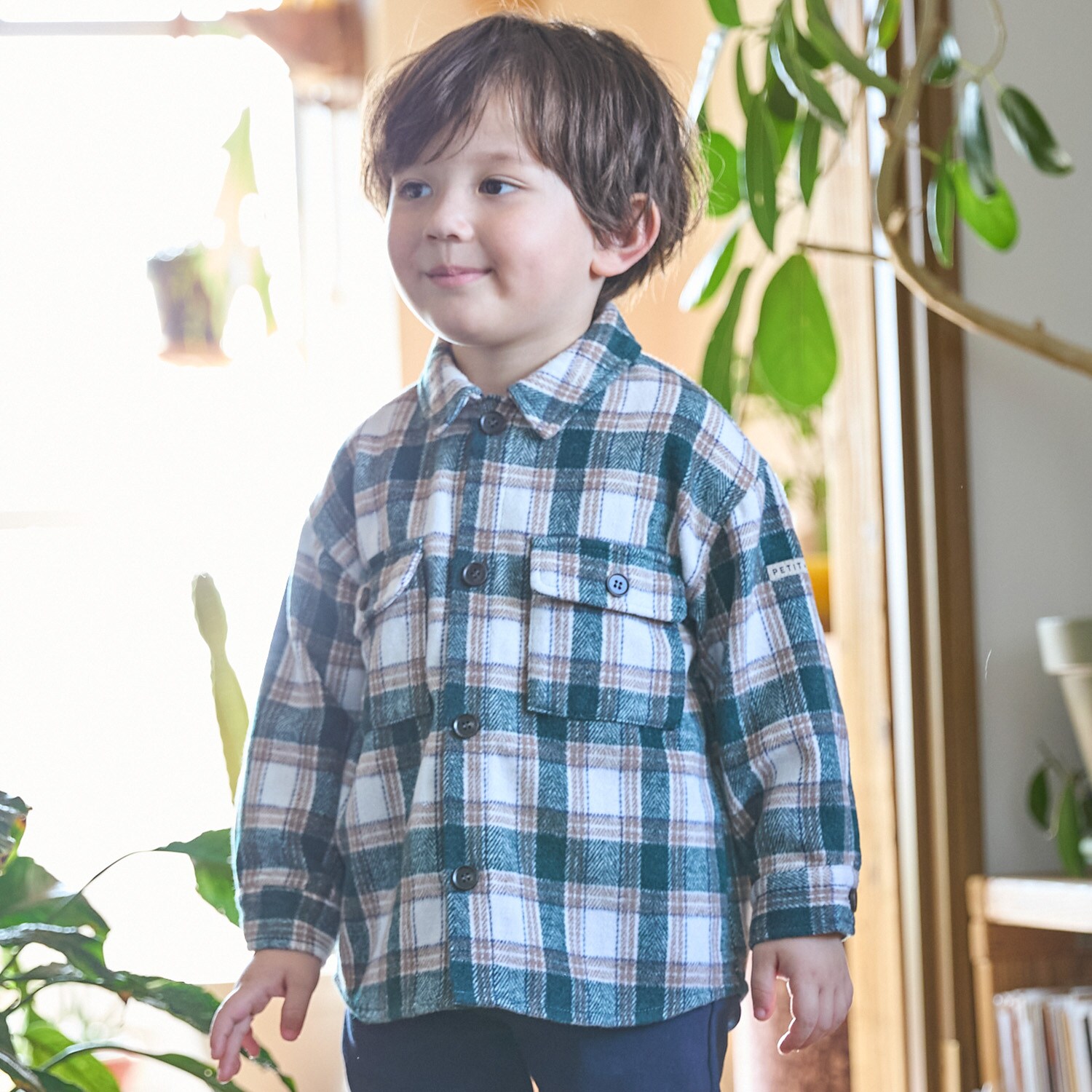 コーデュロイ/チェックアソートシャツ