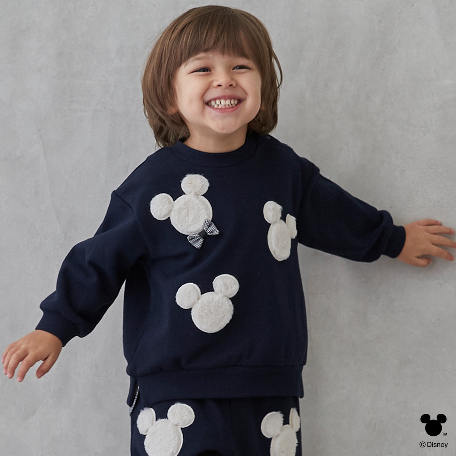 【Disney】アップリケトレーナー