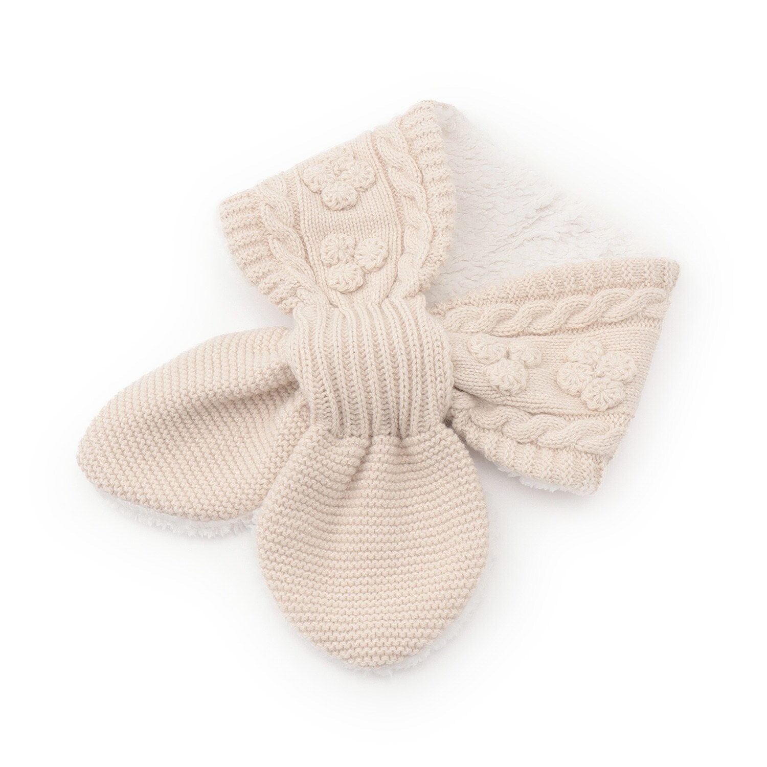 ジャガードニットマフラー