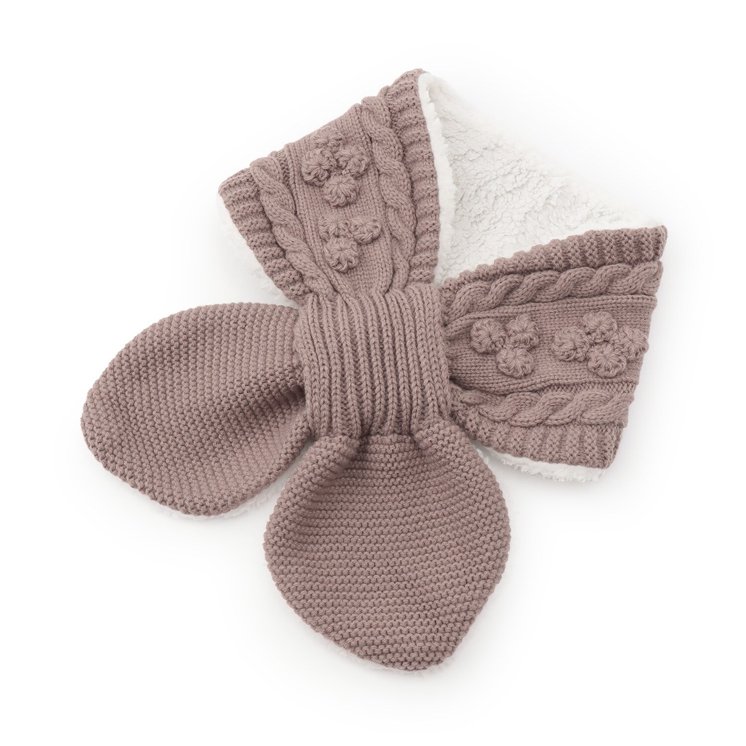 ジャガードニットマフラー