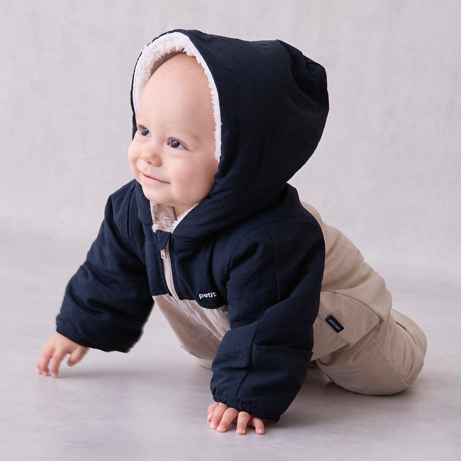 配色切替ジャンプスーツ