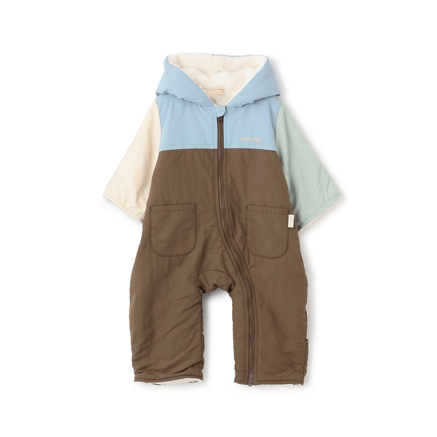 配色切替ジャンプスーツ