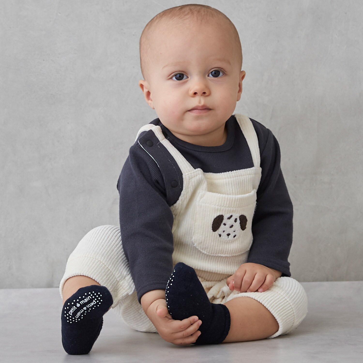 アニマルサロペ風カバーオール