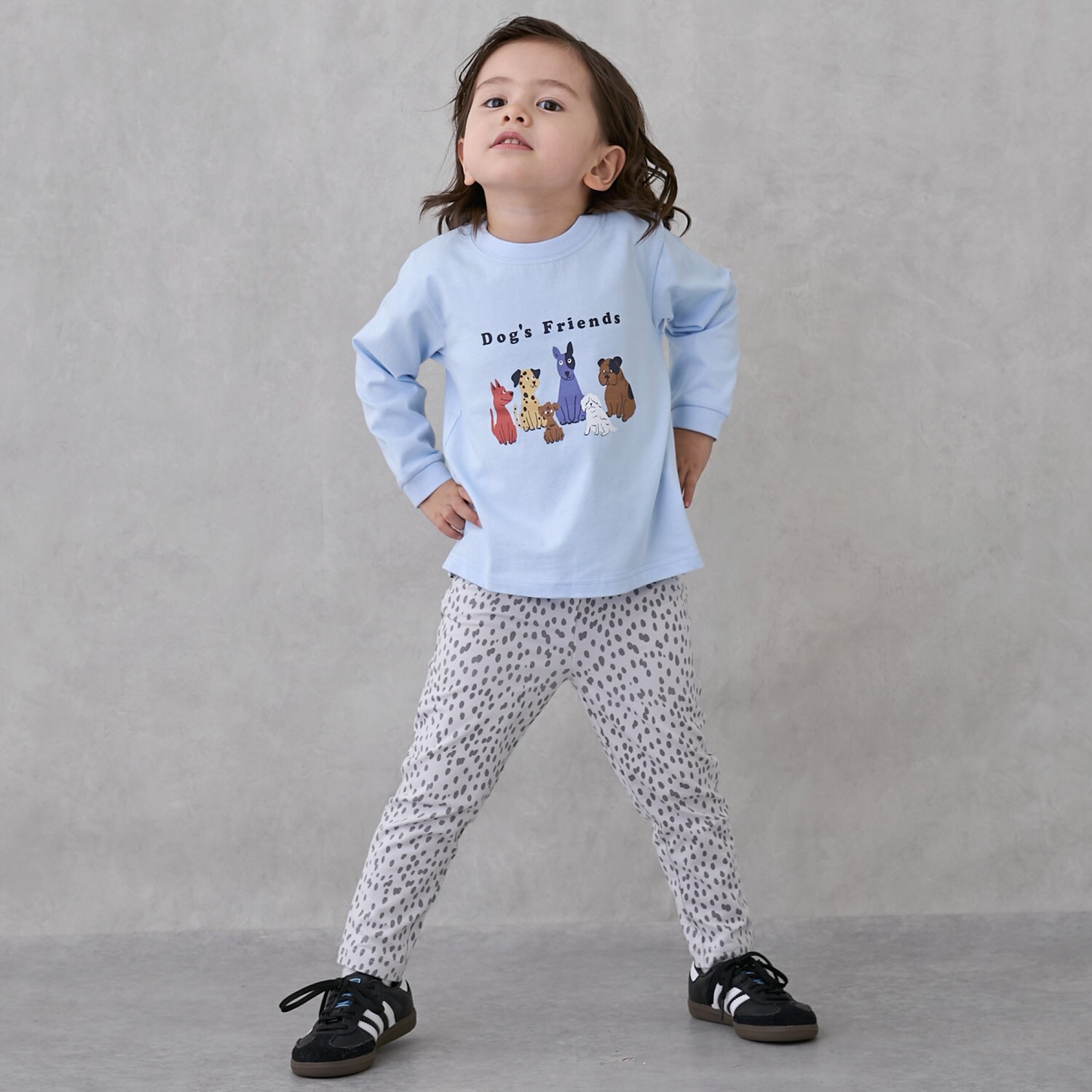 【プティプラ】BOYS10分丈レギンス