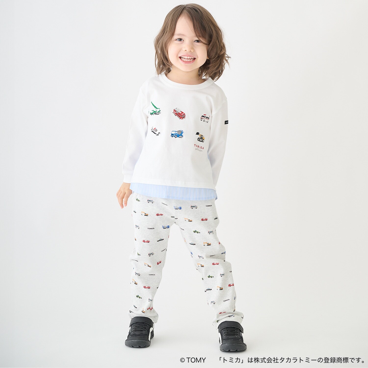【TOMICA・ANIA】カットロングパンツ