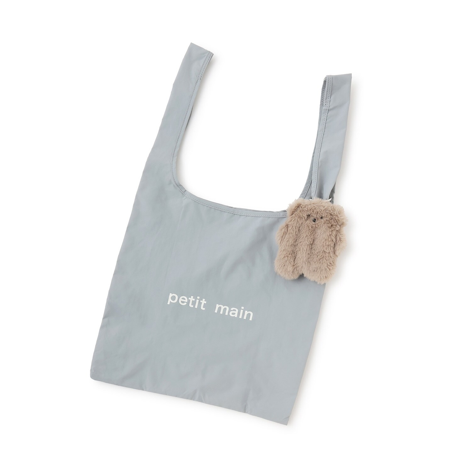 【ぬいぐるみチャーム付き】おでかけエコバッグ/LG