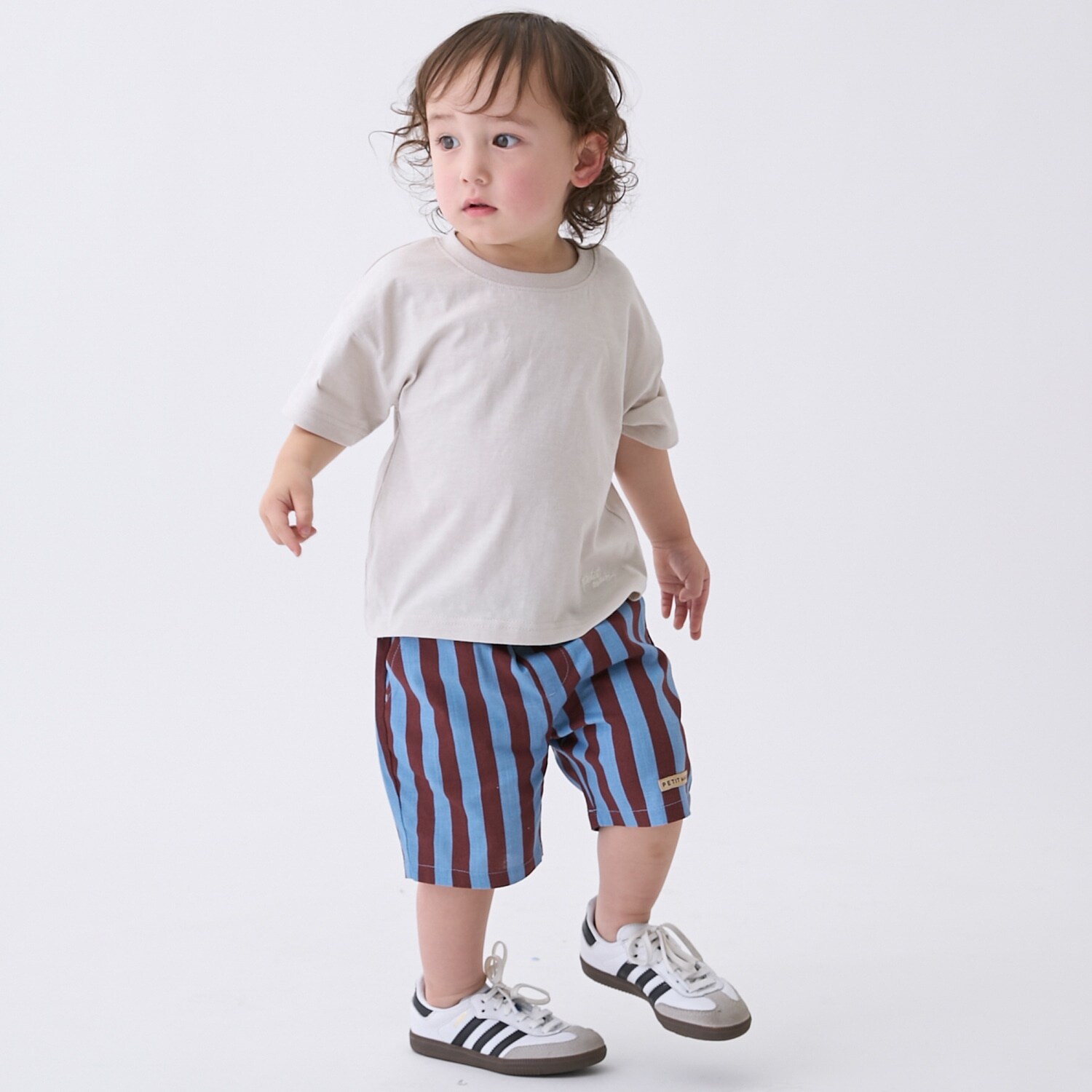 布帛アソート柄ハーフパンツ