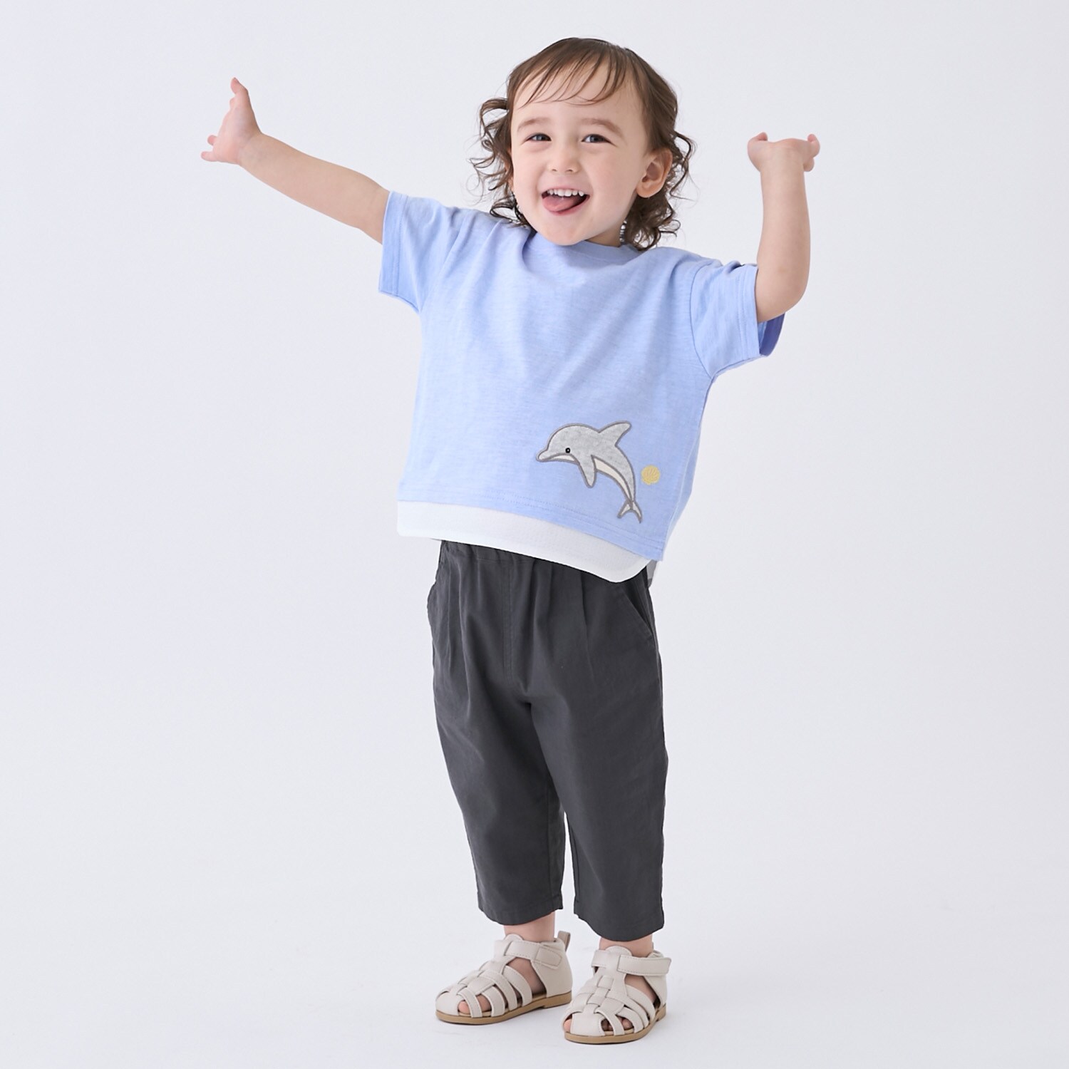 のびのび8分パンツ