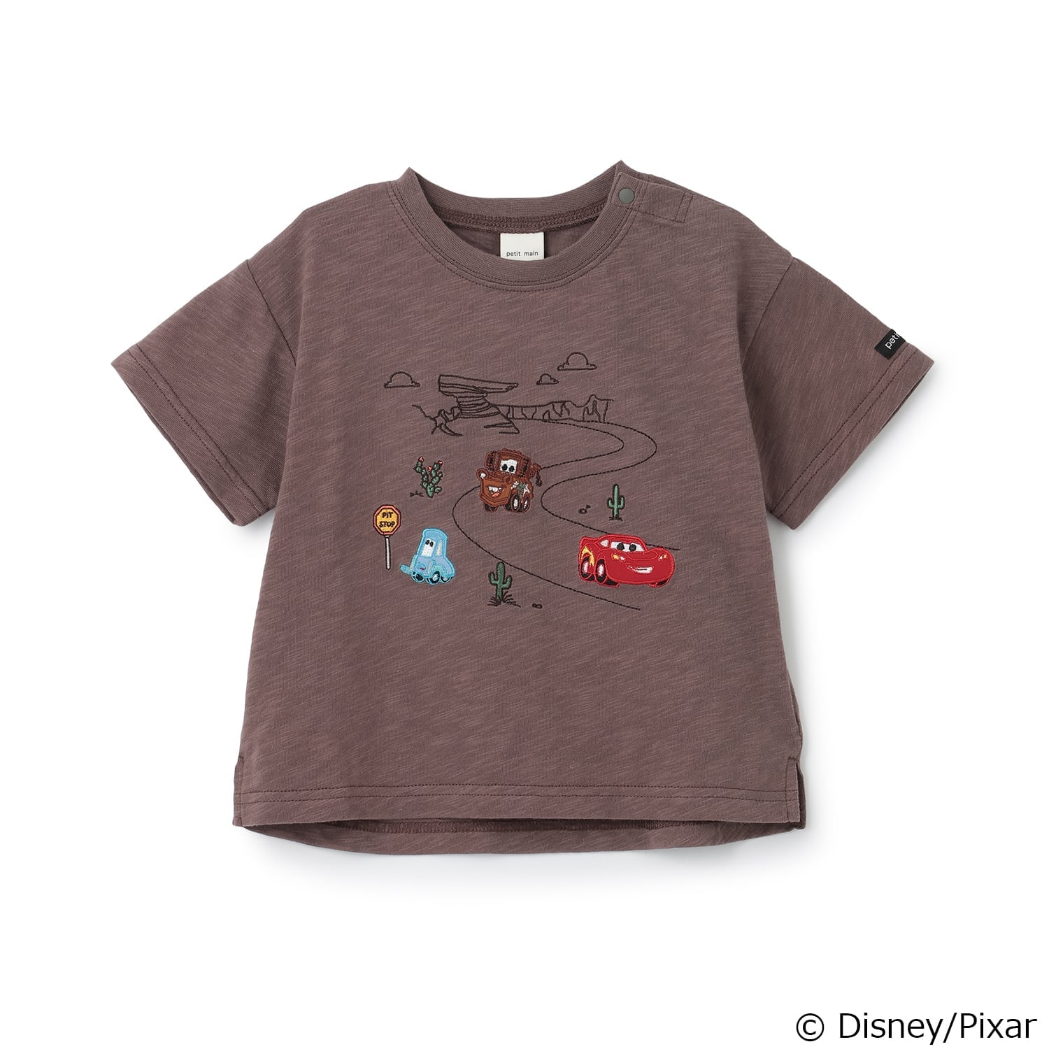 【Disney/Pixar】【接触冷感】カーズ / アップリケTシャツ