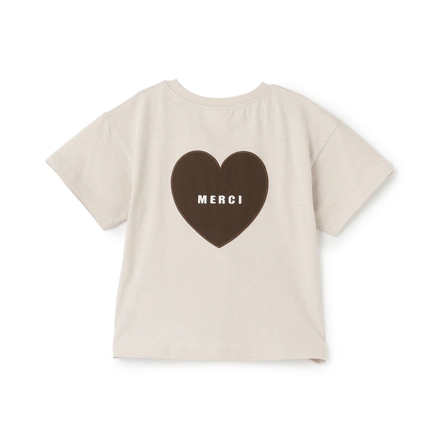 【接触冷感】バックアップリケ半袖Tシャツ