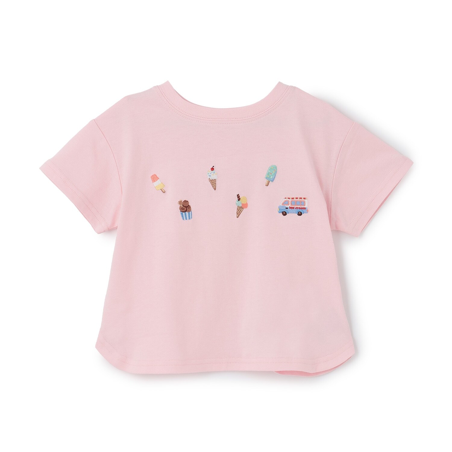 【接触冷感】前後で着れる2WAY半袖Tシャツ