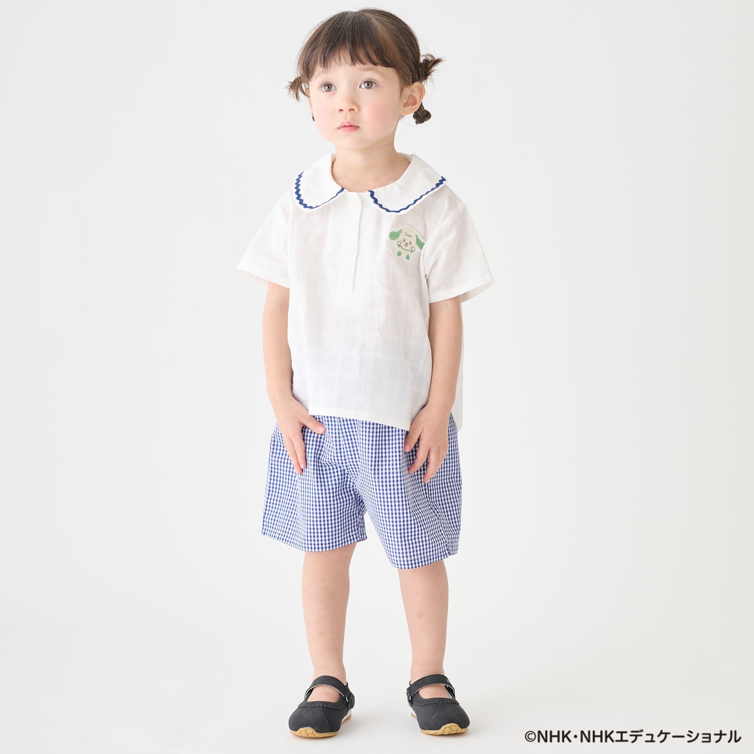 【いないいないばあっ！】衿つきセットアップ