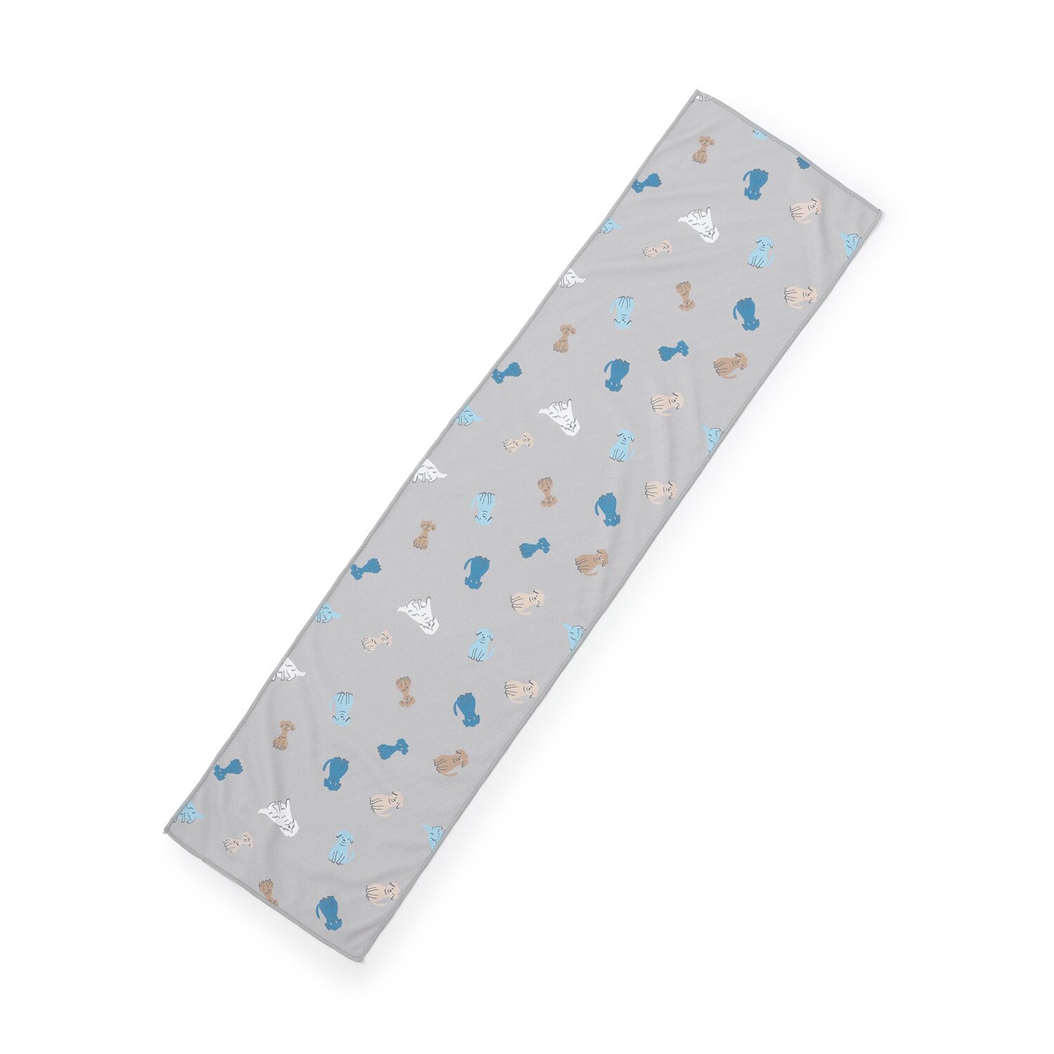 【シリコンケース&カラビナ付】ひんやりタオル